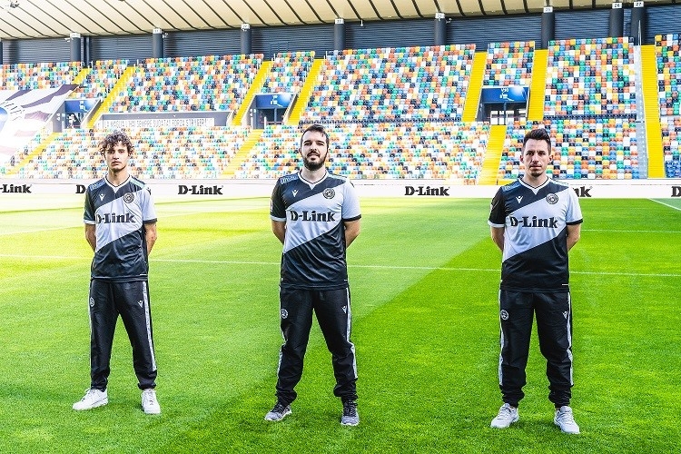 D-Link diventa il main sponsor del team Udinese eSports: nasce così Udinese eSports D-Link