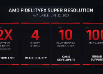 AMD presenta la FidelityFX Super Resolution
