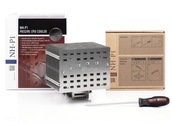 Noctua introduces NH-P1 passive CPU cooler and LS-PWM fan for semi-fanless systems