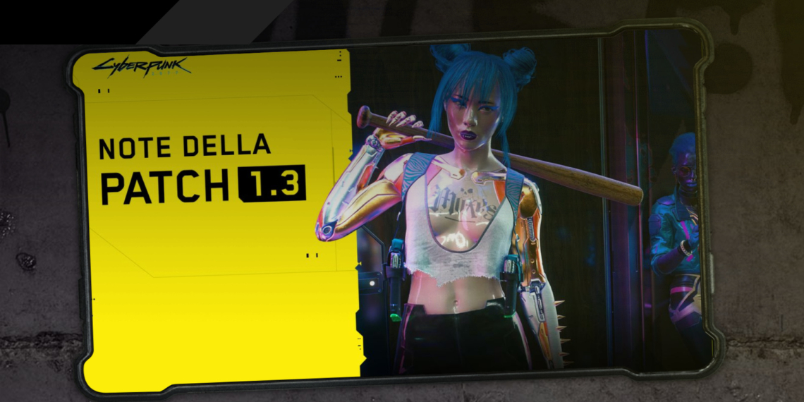 Cyberpunk 2077 si aggiorna alla versione 1.3: tantissime correzioni e tre nuovi DLC gratuiti