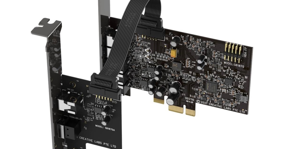 Creative Technology annuncia la nuova scheda audio Sound Blaster Audigy Fx V2