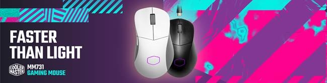 Cooler Master Announces MM730 and MM731 Lightweight Gaming Mice