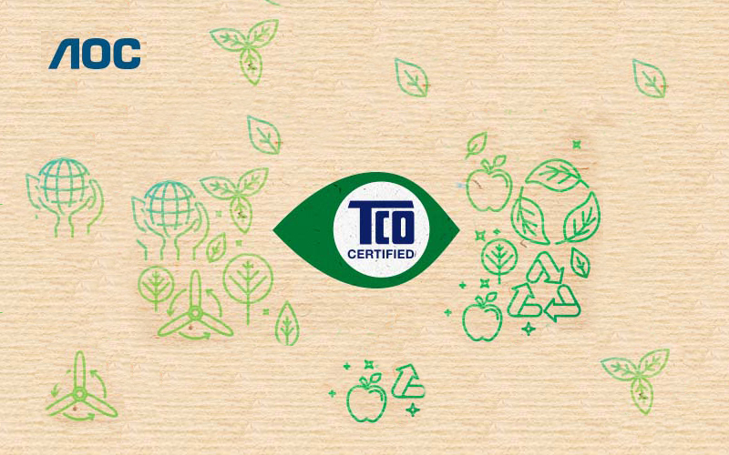 AOC: certificazione TCO Certified gen 9 per la linea dedicata all’ufficio