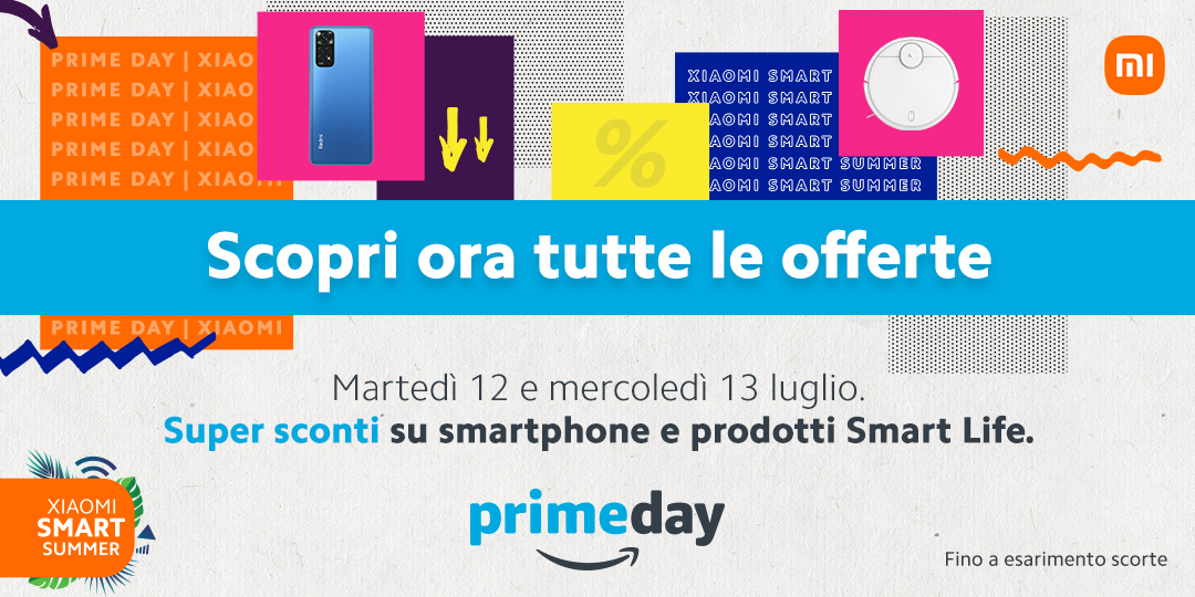 Amazon Prime Day: le migliori offerte Xiaomi e POCO