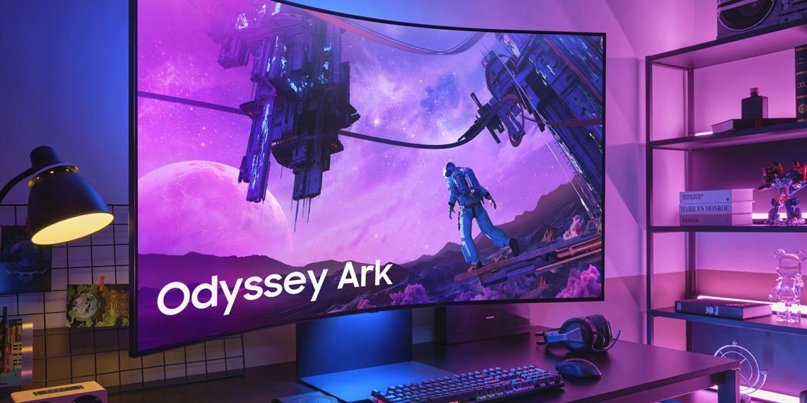 Samsung Odyssey Ark, primo display gaming curvo da 55 pollici