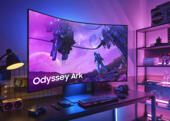 Samsung Odyssey Ark, primo display gaming curvo da 55 pollici