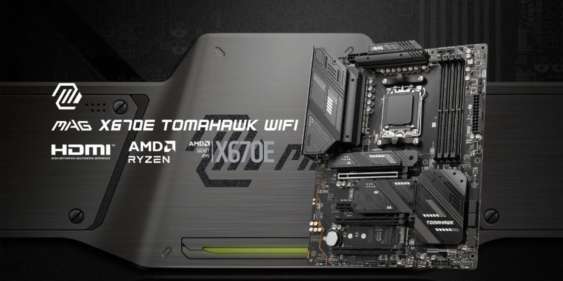 MSI annuncia la MAG X670E TOMAHAWK WIFI, motherboard con supporto ai Ryzen 7000 3D V-Cache