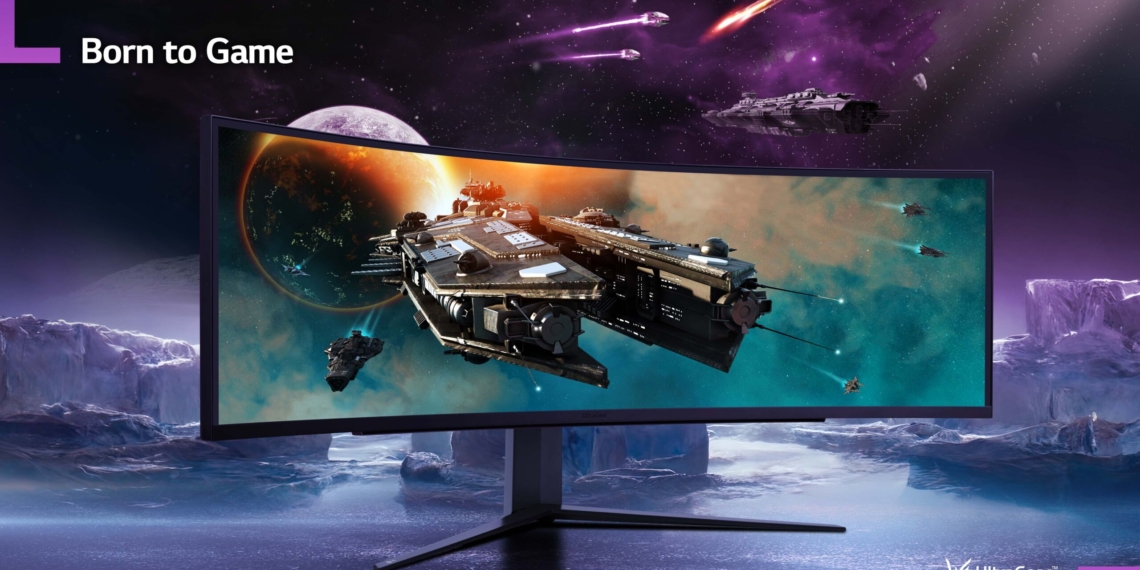 LG presenta il monitor gaming UltraGear 32:9 curvo da 49 pollici