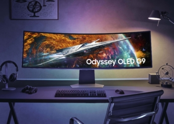 Samsung Odyssey OLED G9, il primo monitor gaming OLED con upscaling AI