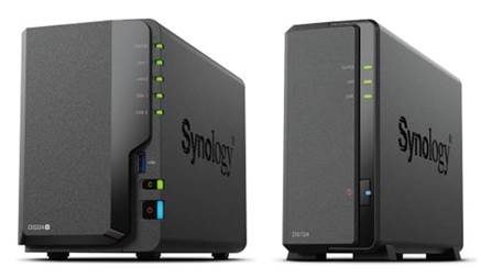 Synology DiskStation DS224+ e DS124, due dispositivi di archiviazione compatti per una produttività migliorata