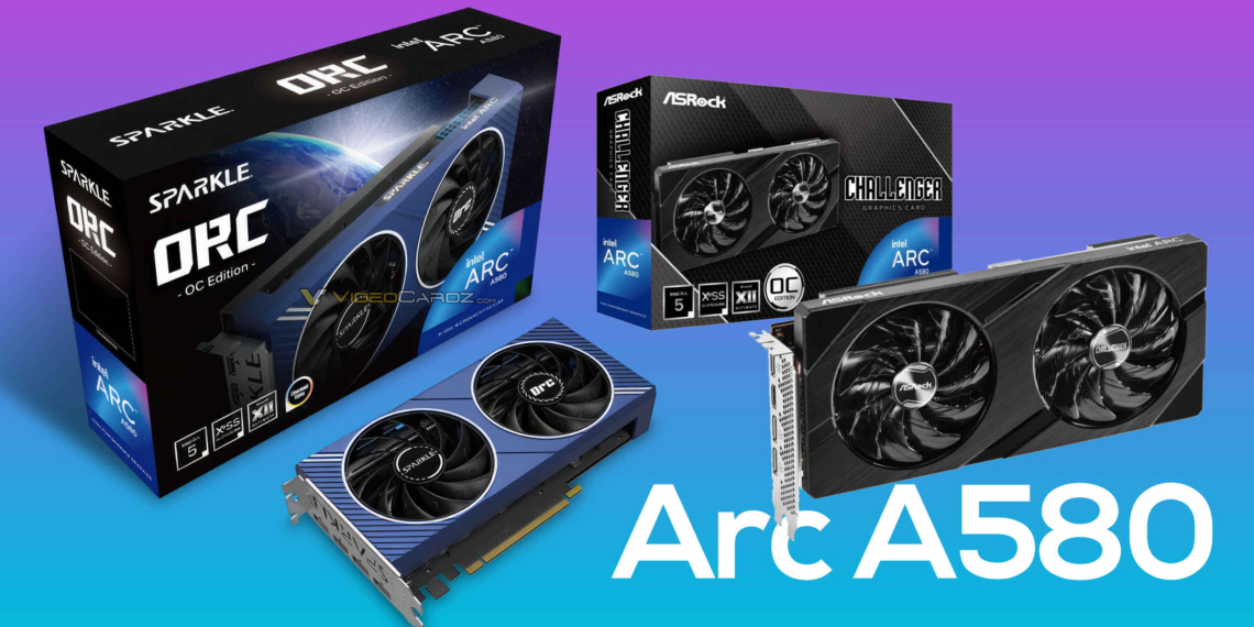 GPU Intel Arc A580 disponibile in tutto il mondo