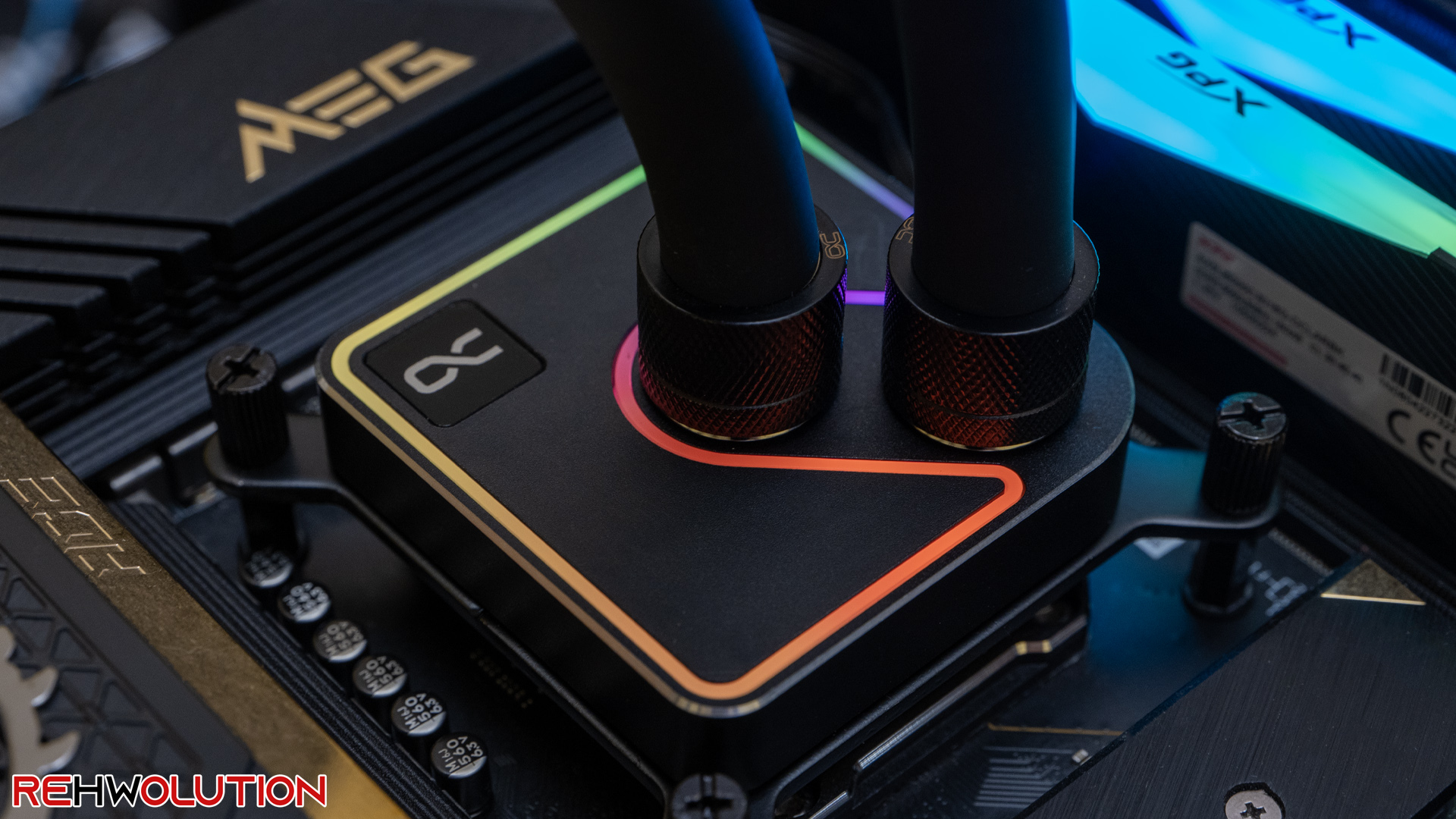 Alphacool CORE 1 Aurora CPU Waterblock - ReHWolution