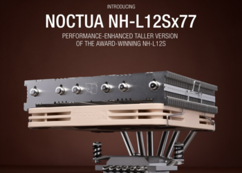 Noctua introduces the NH-L12Sx77 low profile CPU cooler