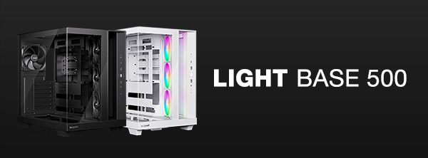 be quiet! redefines versatility with new Light Base 500 LX and Light Base 500 PC cases