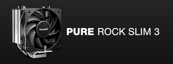 be quiet! elevates compact cooling with Pure Rock Slim 3