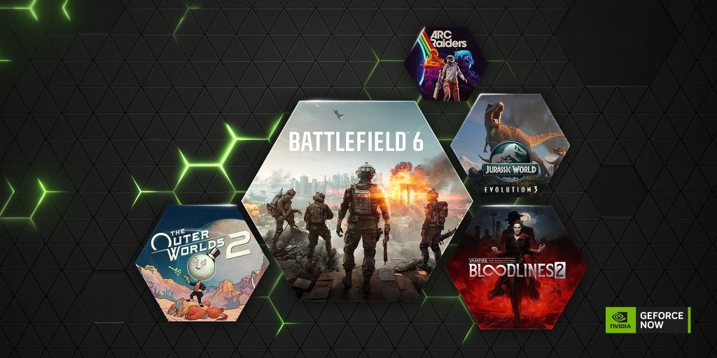 GeForce NOW: tutti i giochi in arrivo a ottobre 2025
