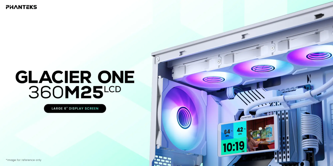 Phanteks 360M25-LCD è il nuovo AIO ad alte prestazioni con display gigante
