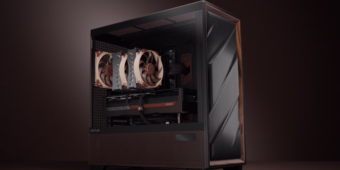 Antec e Noctua presentano il nuovo Flux Pro Noctua Edition: il case definitivo per PC silenziosi